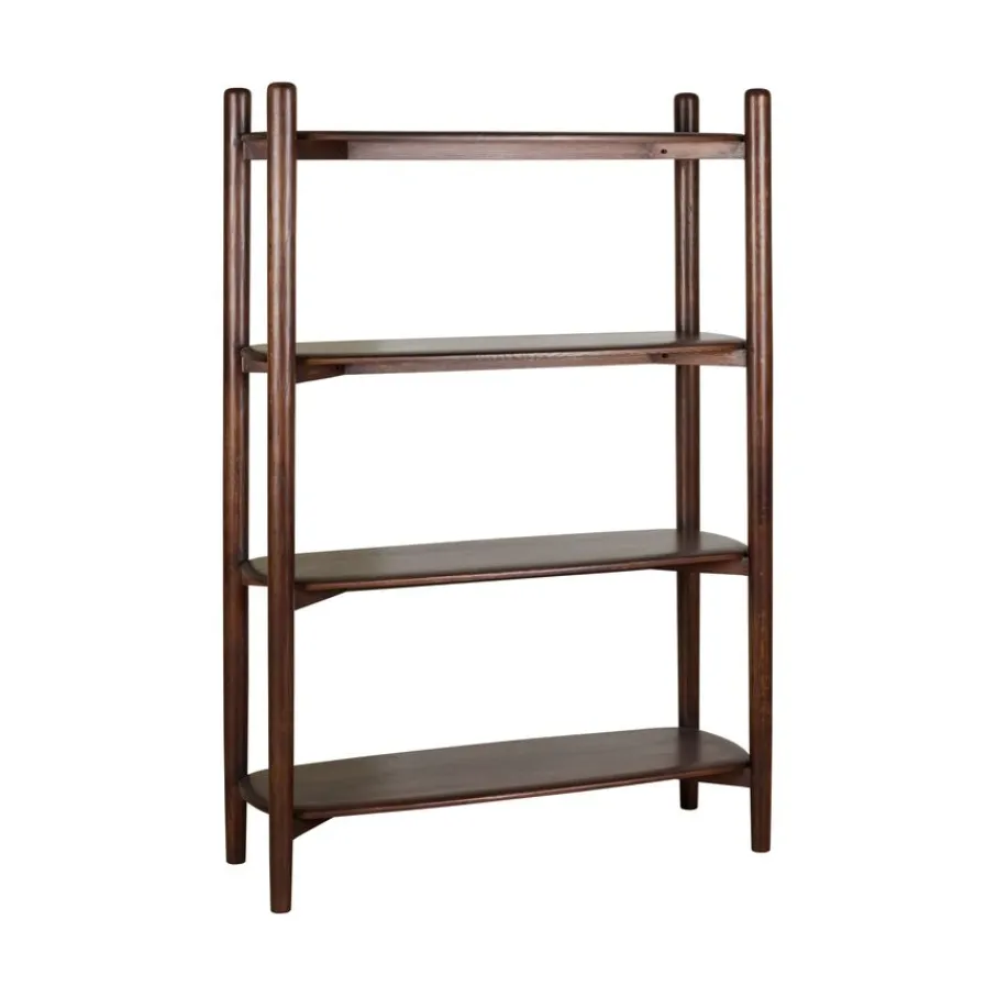 Boekenkasten|Wandkasten< Wandkast Boogie Donkerbruin - 110x170x40 cm
