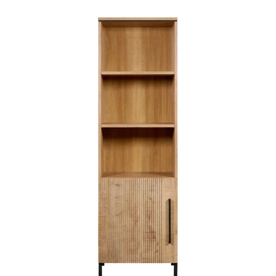 Wandkasten< Wandkast Culemborg Naturel - 60x200x45 cm
