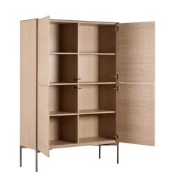 Wandkasten< Wandkast Fado Naturel - 110x170x42 cm