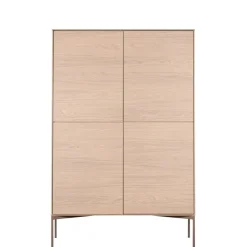 Wandkasten< Wandkast Fado Naturel - 110x170x42 cm