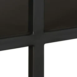 Wandkasten< Wandkast Lennard Zwart - 120x195x35 cm