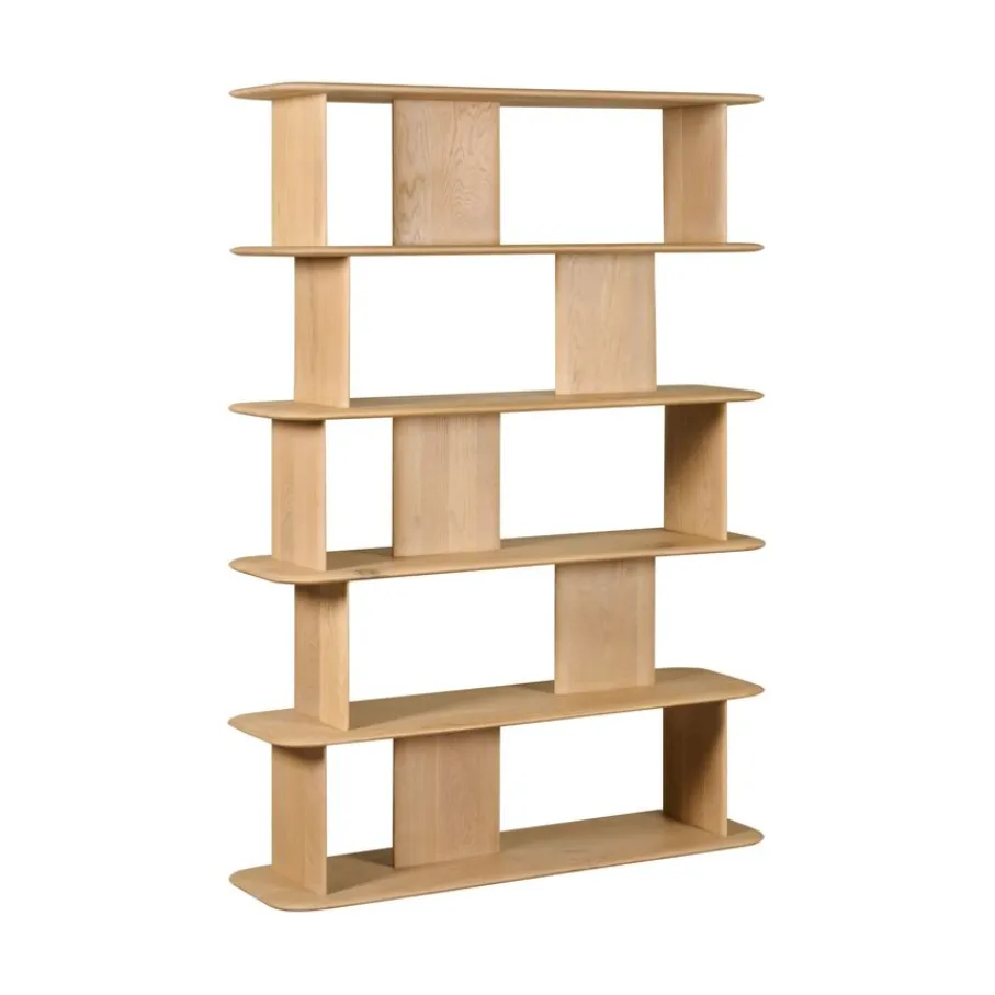 Boekenkasten|Wandkasten< Wandkast Pindo Naturel - 120x165x35 cm