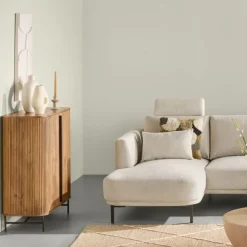 Wandkasten< Wandkast Rego Bruin - 90x100x40 cm