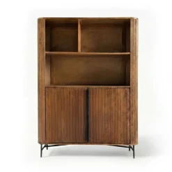 Buffetkasten|Wandkasten< Wandkast Rego Bruin - 110x150x40 cm