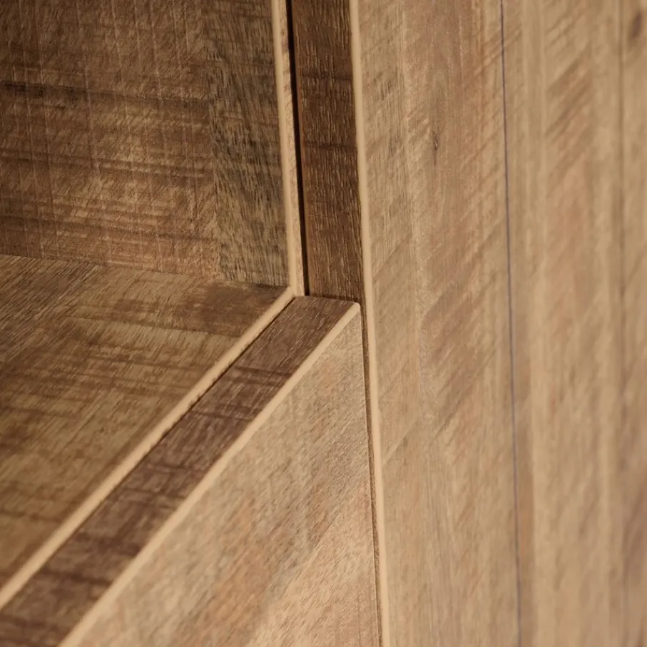 Wandkasten< Wandkast Tilburg Naturel - 120x170x45 cm