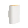 Wandlampen<Lucide Wandlamp Ovalis Wit