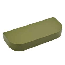 Wandrekken & Planken< Wandplank Disk Groen - 50x20 cm