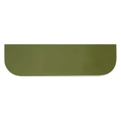 Wandrekken & Planken< Wandplank Disk Groen - 50x20 cm