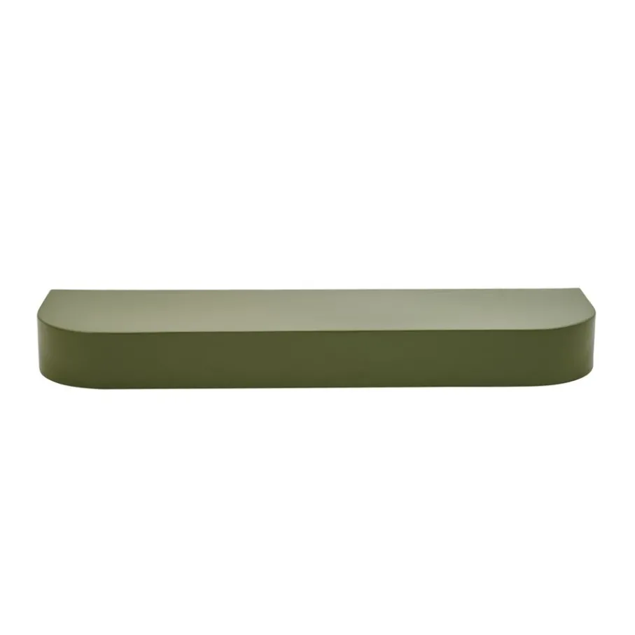 Wandrekken & Planken< Wandplank Disk Groen - 70x20 cm