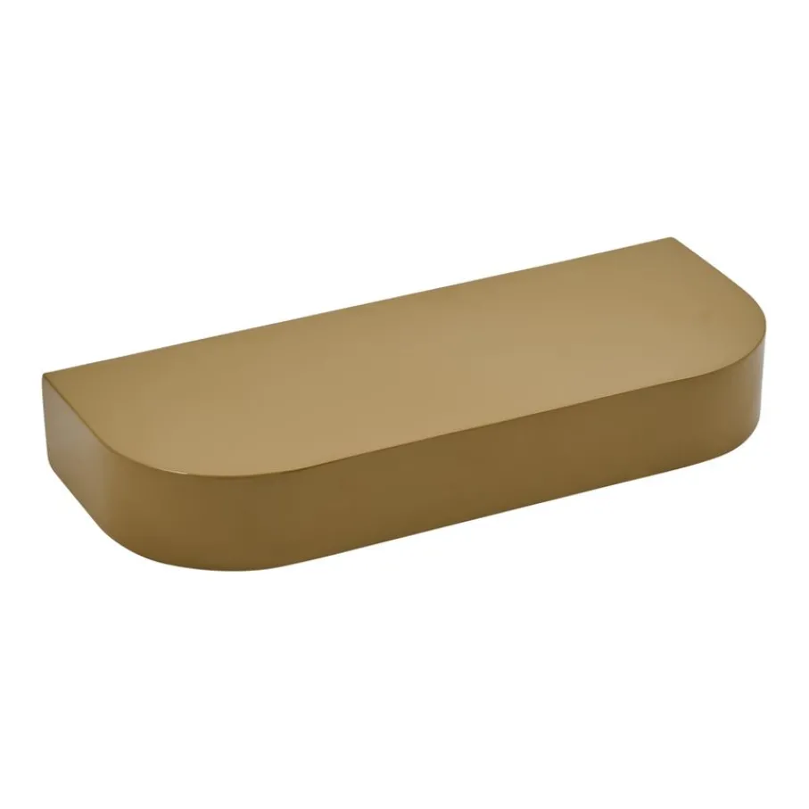 Wandrekken & Planken< Wandplank Disk Mosterd - 50x20 cm