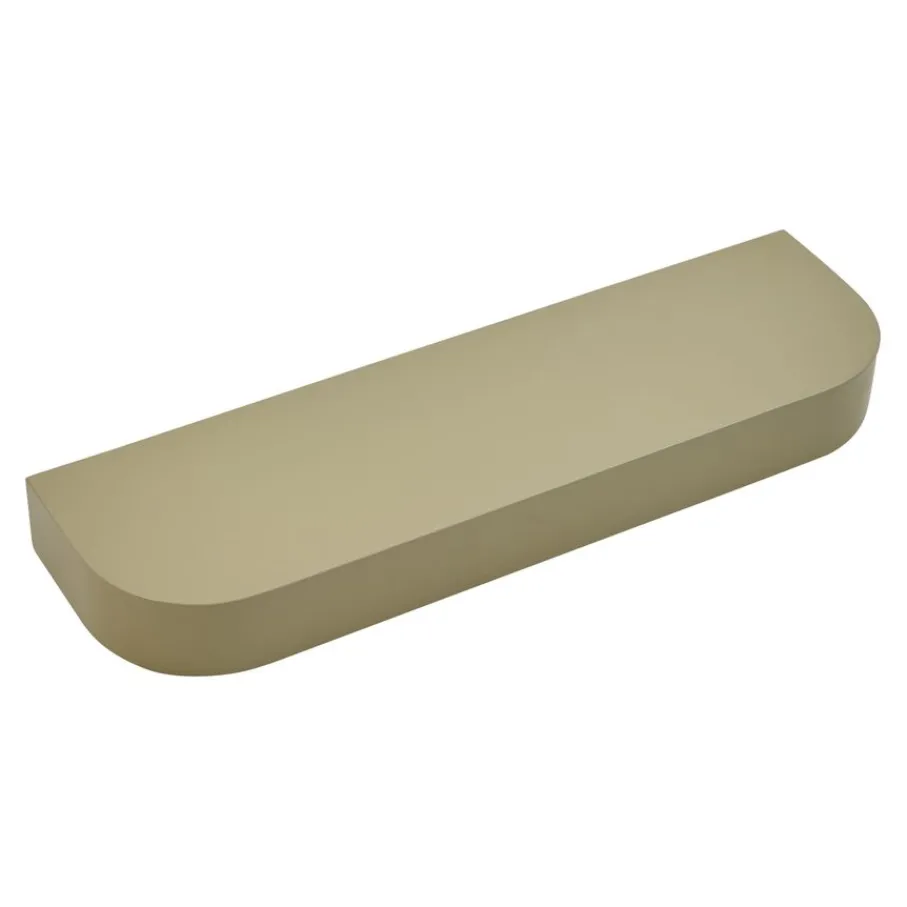 Wandrekken & Planken< Wandplank Disk Olijfgroen - 70x20 cm