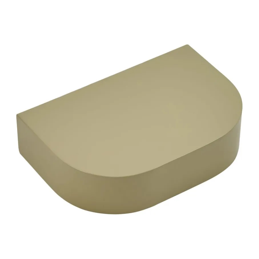 Wandrekken & Planken< Wandplank Disk Olijfgroen - 30x20 cm