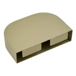 Wandrekken & Planken< Wandplank Disk Olijfgroen - 30x20 cm