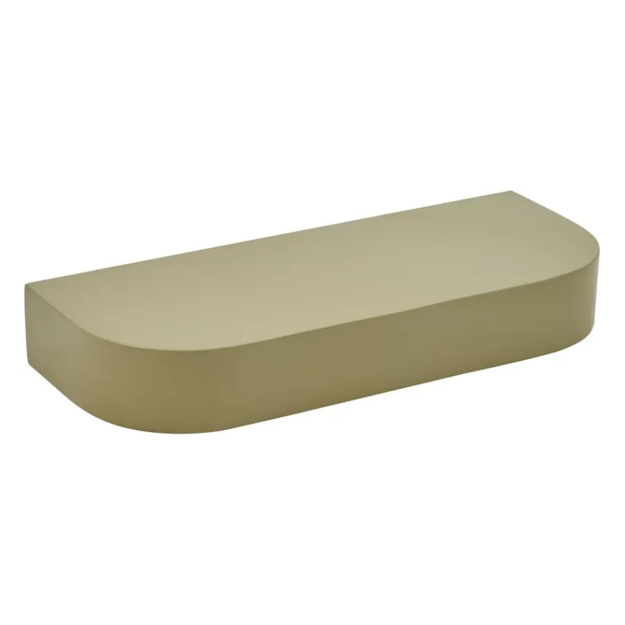 Wandrekken & Planken< Wandplank Disk Olijfgroen - 50x20 cm