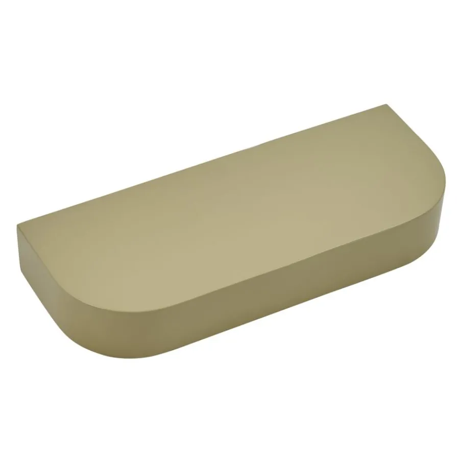 Wandrekken & Planken< Wandplank Disk Olijfgroen - 50x20 cm