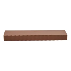 Wandrekken & Planken< Wandplank Weaves Bruin - 60x15 cm