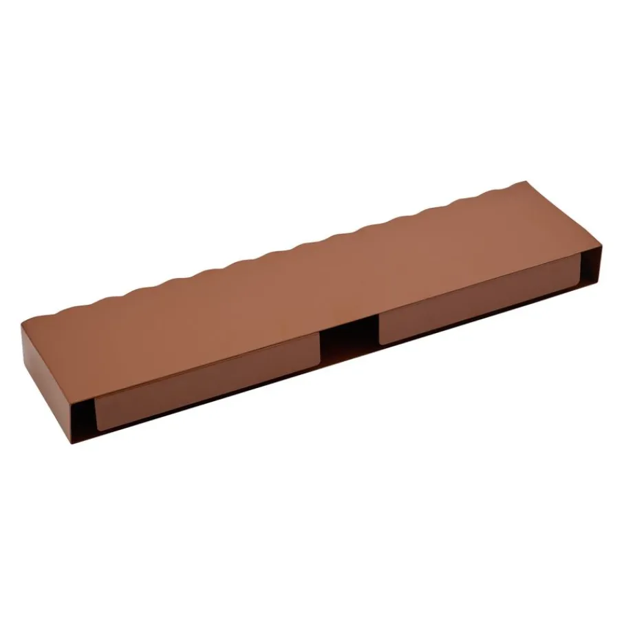 Wandrekken & Planken< Wandplank Weaves Bruin - 60x15 cm