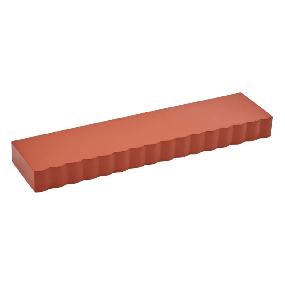 Wandrekken & Planken< Wandplank Weaves Steenrood - 60x15 cm