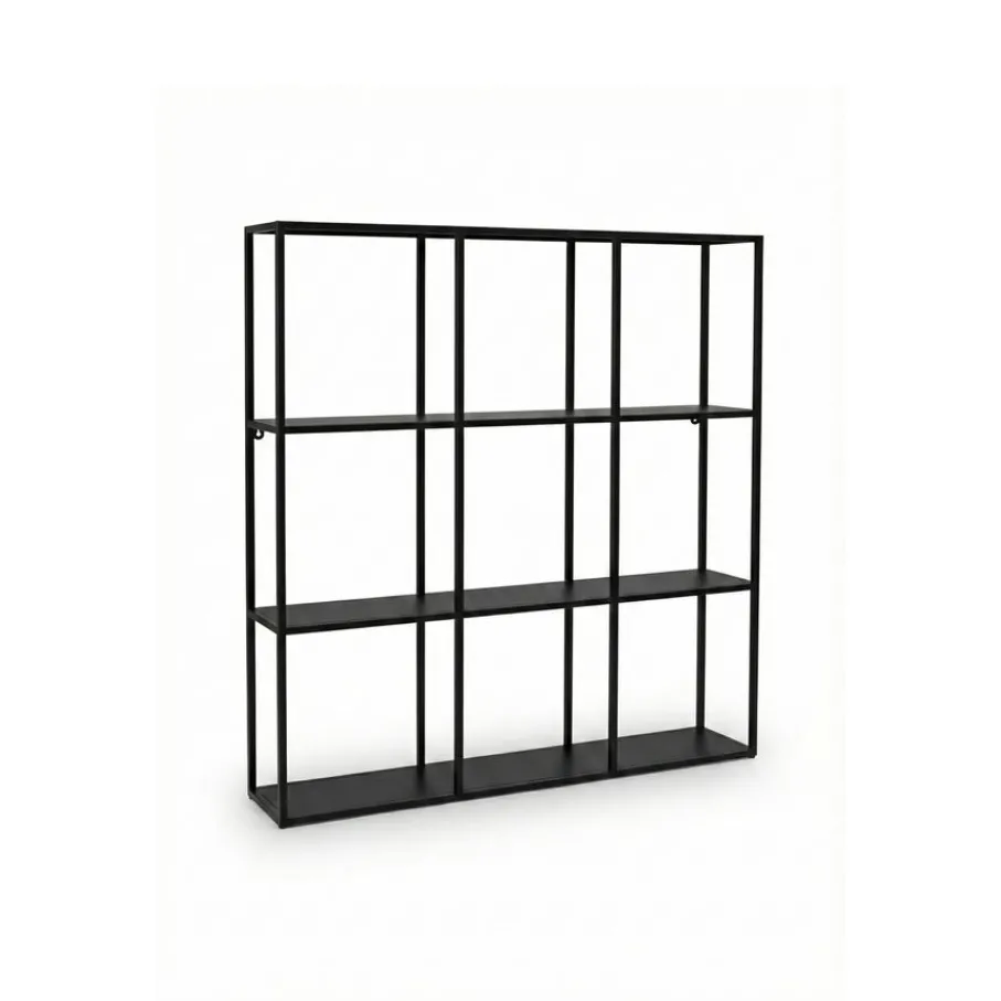 Wandrekken & Planken|Wandrekken< Wandrek Branco Zwart - 105x105 cm