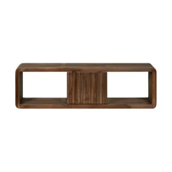 Wandrekken & Planken|Wandrekken< Wandrek Ponti Donkerbruin - 85x25 cm