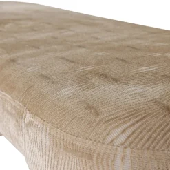 Poefs & Krukjes|Eetkamerbanken<WOOOD Bank Jacob Beige - 130x46 cm