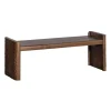 Poefs & Krukjes|Eetkamerbanken<WOOOD Bank Prop Bruin - 120 cm