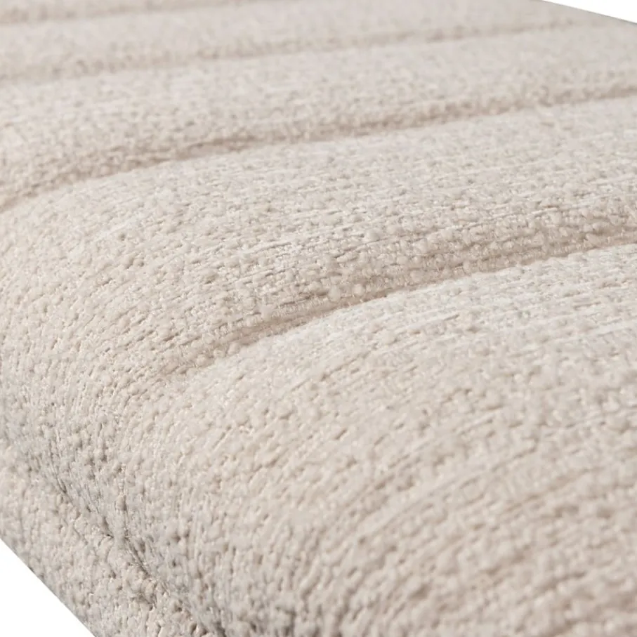 Poefs & Krukjes|Eetkamerbanken<WOOOD Bank Traffic Beige - 163x51 cm