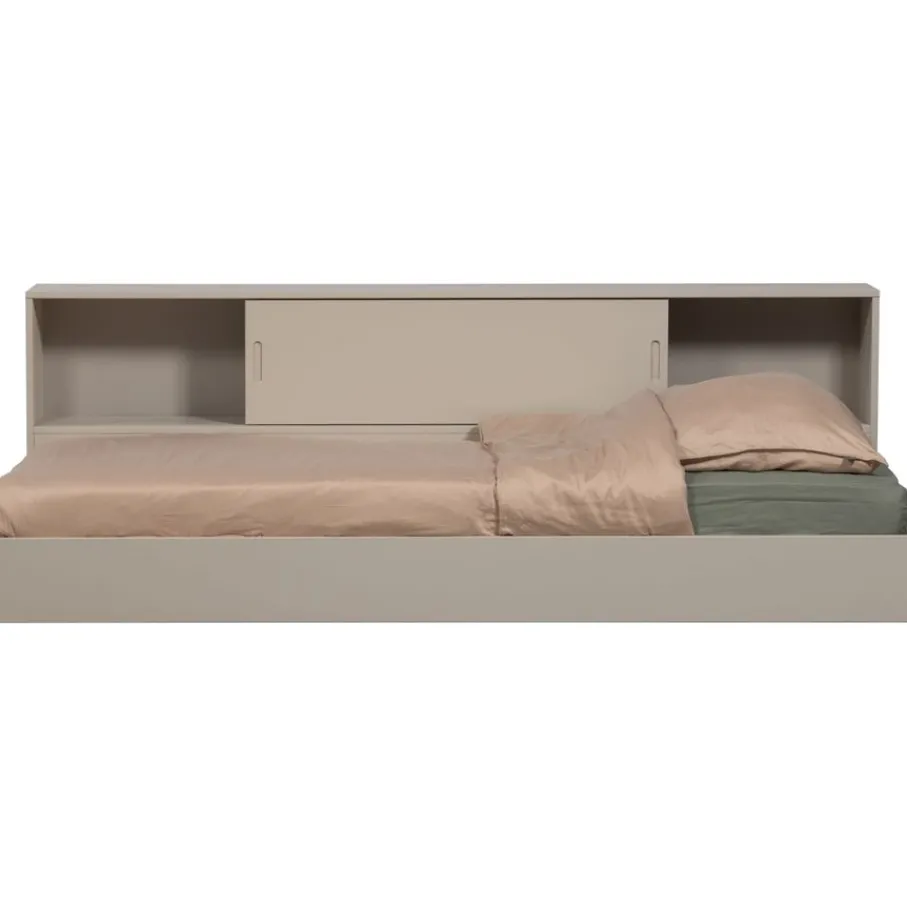 Eenpersoonsbedden<WOOOD Bed Carter Dust - 90x200 cm