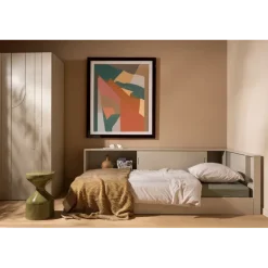 Eenpersoonsbedden<WOOOD Bed Carter Dust - 90x200 cm
