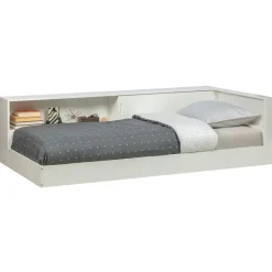 Eenpersoonsbedden<WOOOD Bed Connect Wit - 90x200 cm