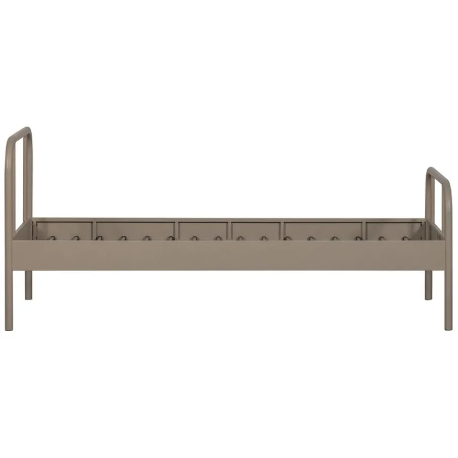 Eenpersoonsbedden<WOOOD Bed Mata Zand - 90x200 cm