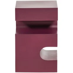 Bijzettafels|Nachtkastjes<WOOOD Bijzettafel Bordeaux - 30x30 cm