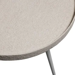 Salontafels<WOOOD Bijzettafel Bounds Beige - Ø 74 cm