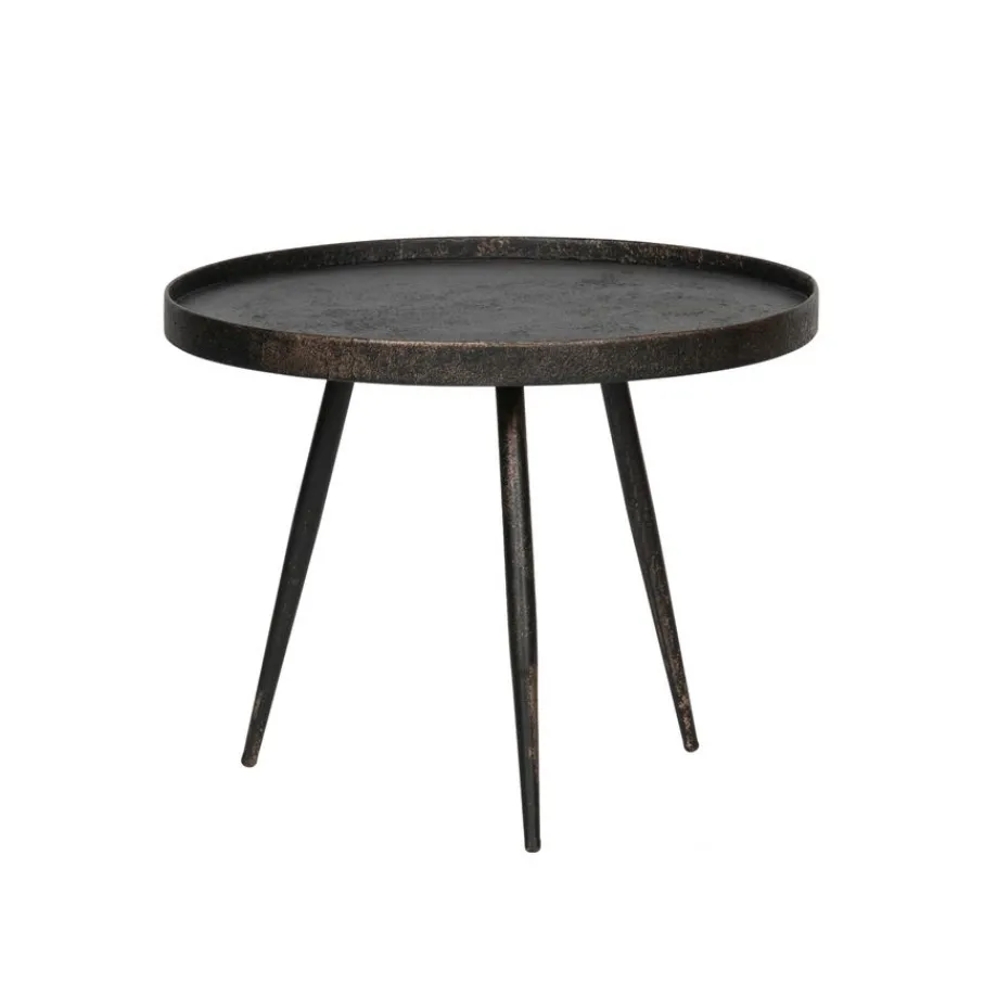 Bijzettafels<WOOOD Bijzettafel Bounds Brons - Ø 58 cm