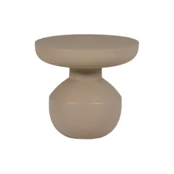 Bijzettafels<WOOOD Bijzettafel Bova Bruin - Ø 45 cm