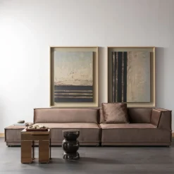 Bijzettafels<WOOOD Bijzettafel Breno Donkerbruin - Ø 30 cm