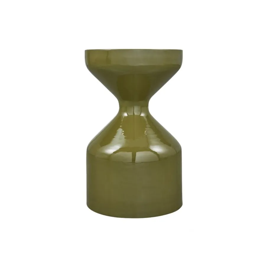 Bijzettafels<WOOOD Bijzettafel Floyd Groen - Ø 30 cm