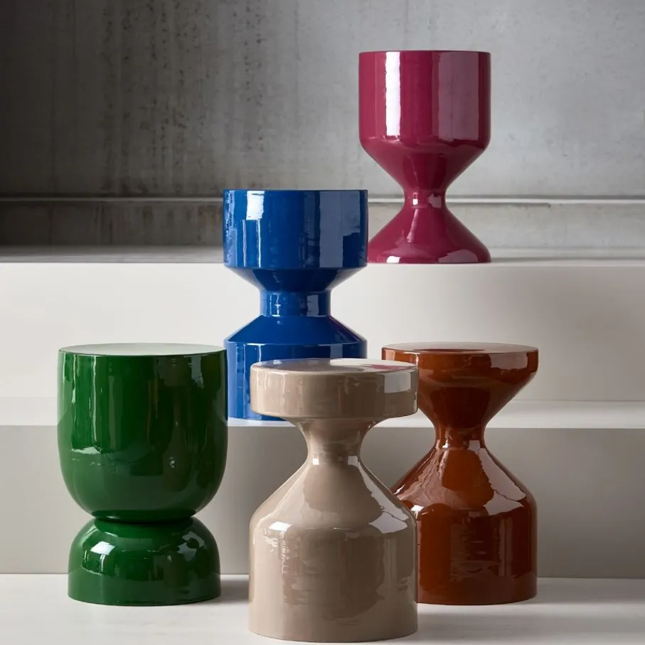 Bijzettafels<WOOOD Bijzettafel Floyd Terra - Ø 30 cm