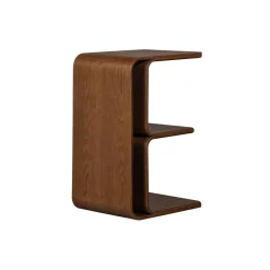 Bijzettafels<WOOOD Bijzettafel Frey Bruin - 60x32 cm