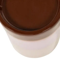 Bijzettafels<WOOOD Bijzettafel Ollo Roze / Bruin - Ø 35 cm