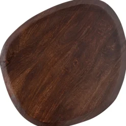 Bijzettafels<WOOOD Bijzettafel Posture Bruin - 60x53 cm