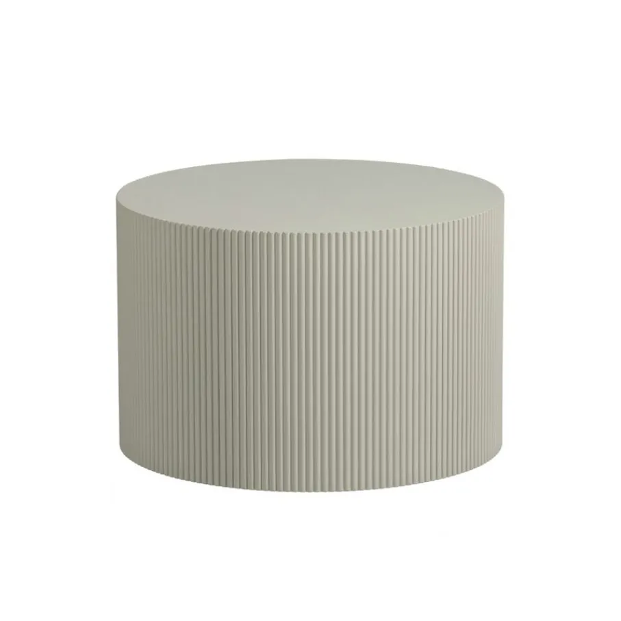 Salontafels|Bijzettafels<WOOOD Bijzettafel Sanne Beige - Ø 60 cm