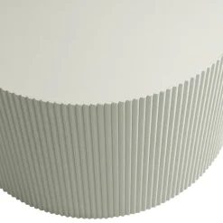 Salontafels|Bijzettafels<WOOOD Bijzettafel Sanne Beige - Ø 60 cm