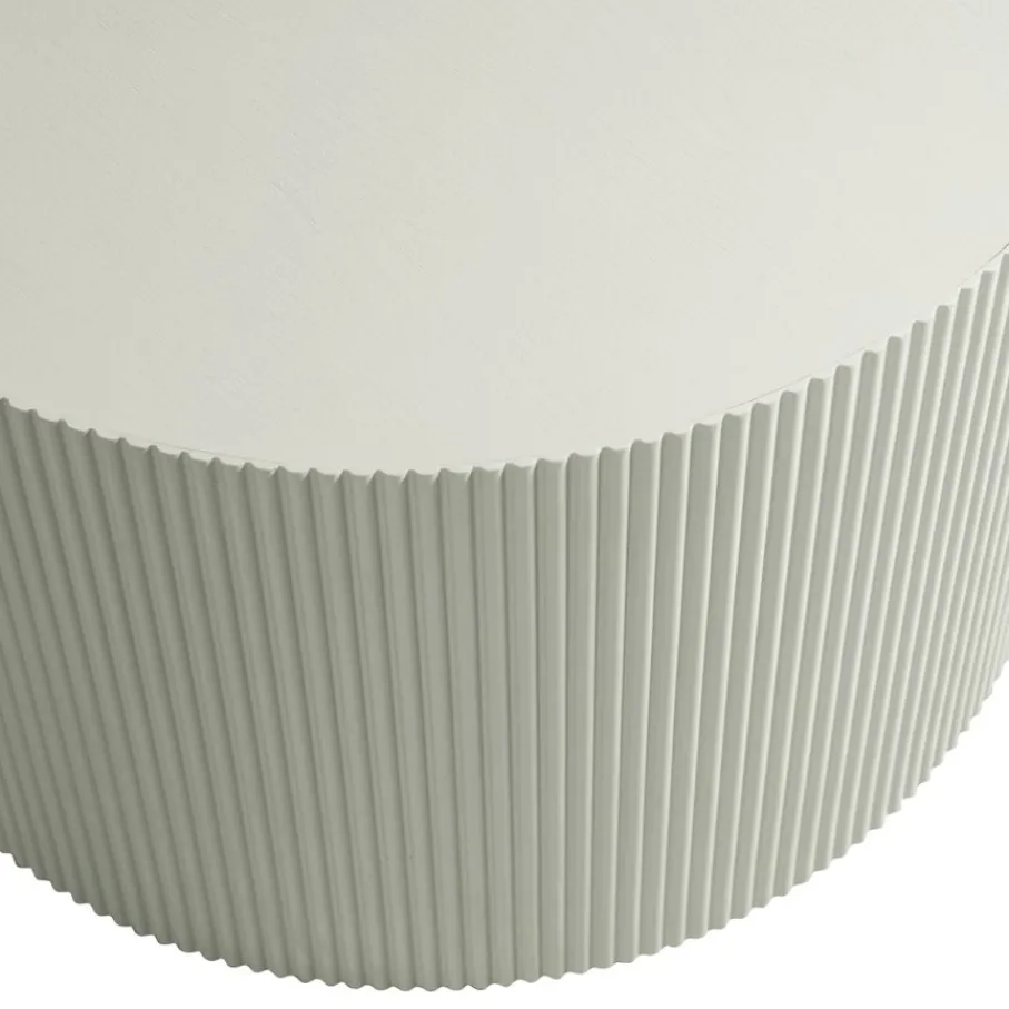 Salontafels|Bijzettafels<WOOOD Bijzettafel Sanne Beige - Ø 60 cm
