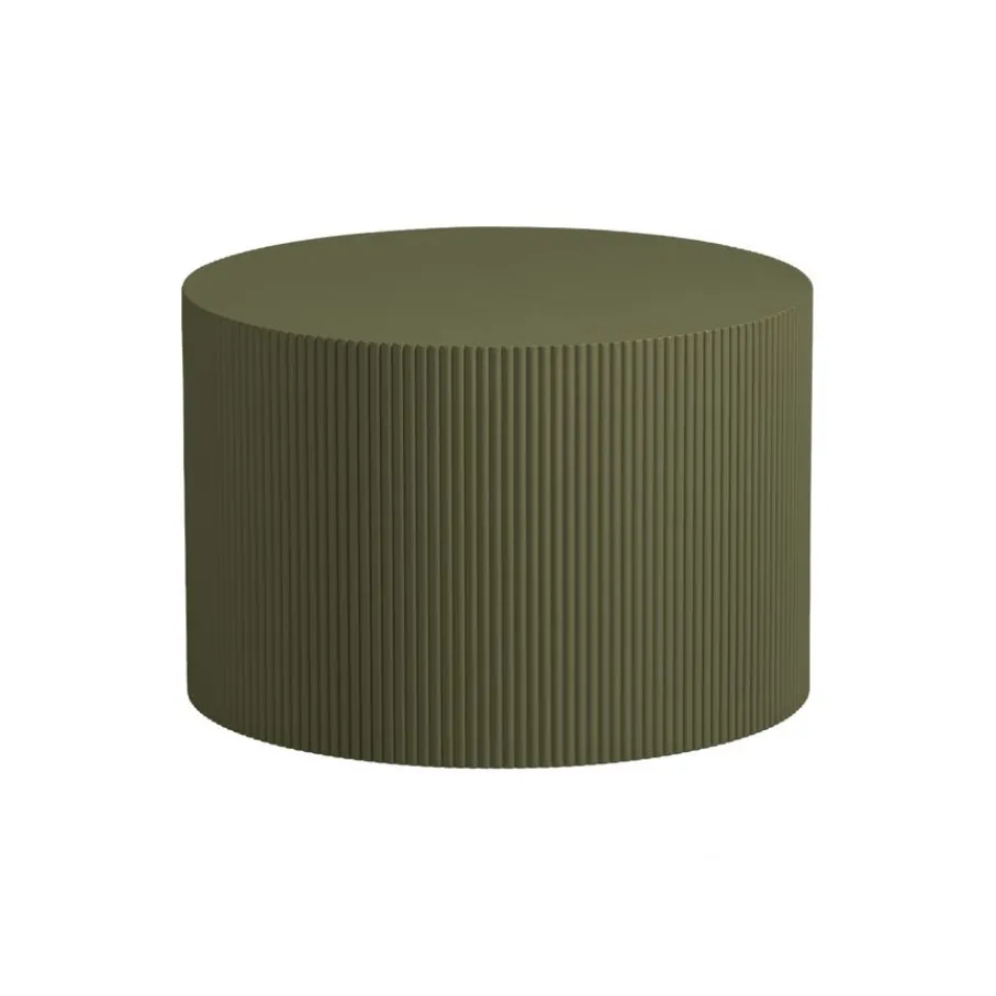 Salontafels|Bijzettafels<WOOOD Bijzettafel Sanne Groen - Ø 60 cm