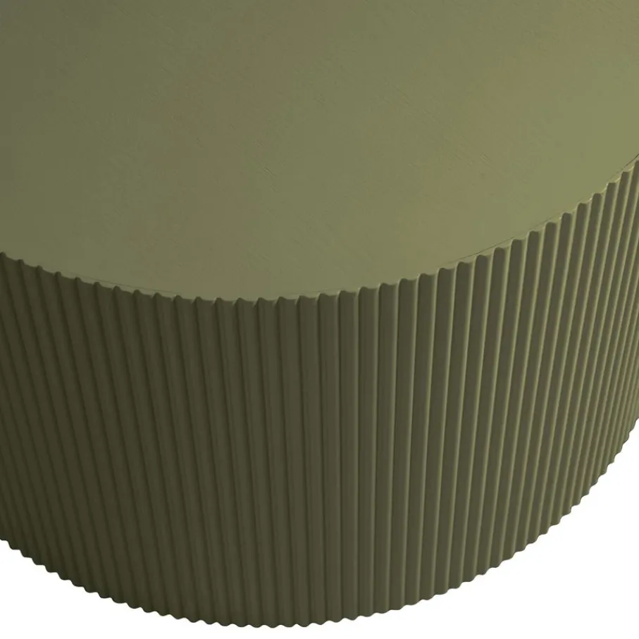 Salontafels|Bijzettafels<WOOOD Bijzettafel Sanne Groen - Ø 60 cm