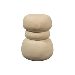 Bijzettafels<WOOOD Bijzettafel Yvo Naturel - 37x35 cm