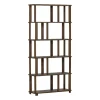 Wandkasten<WOOOD Boekenkast Riss Bruin - 90x186x30 cm
