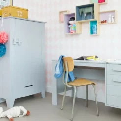 Bureaus<WOOOD Bureau Dennis Grijs - 141x74x59 cm