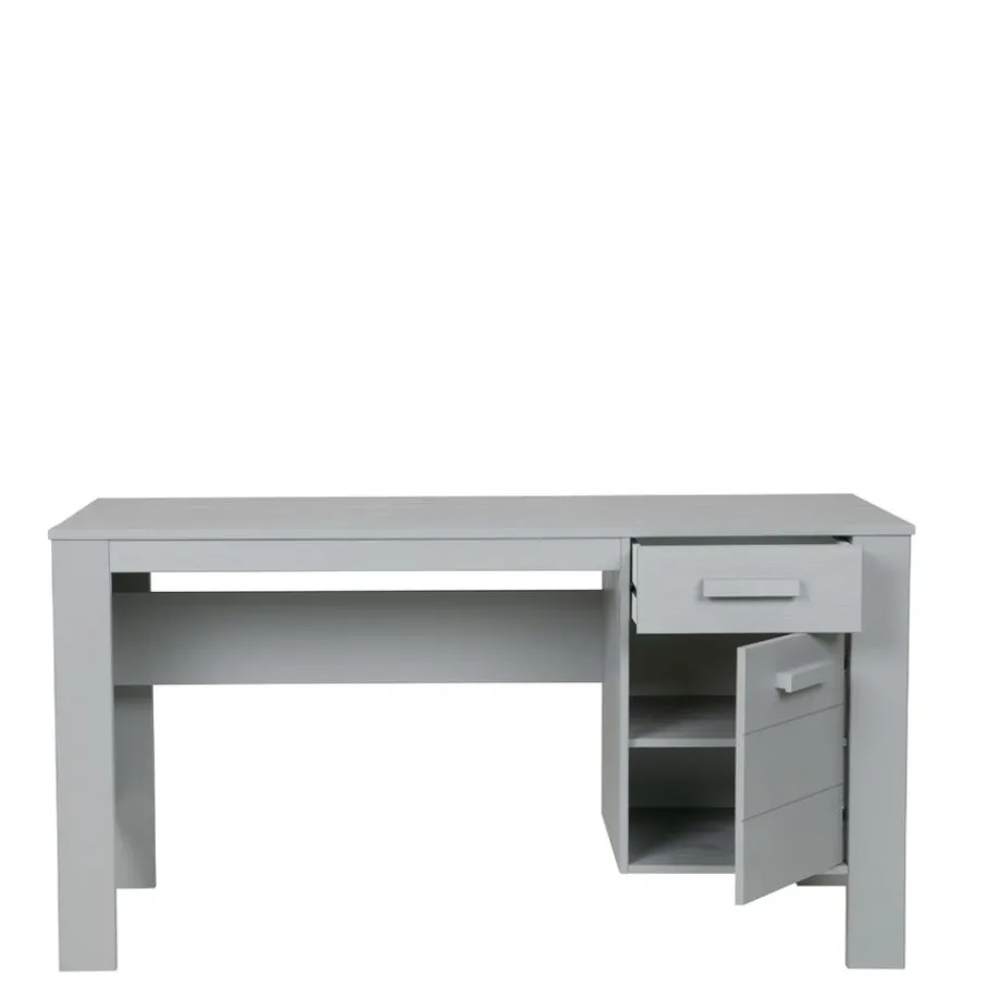 Bureaus<WOOOD Bureau Dennis Grijs - 141x74x59 cm